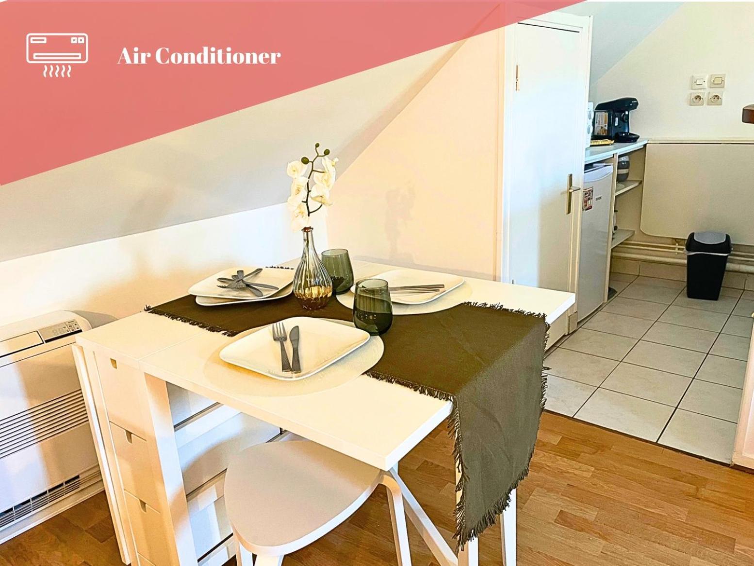 Appart Cosy Renove Avec Ac Hypercentre Nemours Luaran gambar